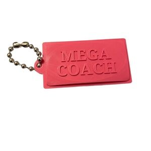 Mega Pink Tag Keychain